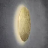Escale Blade LED wandlamp, bladgoud, Ø 79 cm