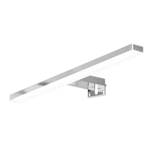 Esther 2 LED spiegellamp, chroom, 28 cm