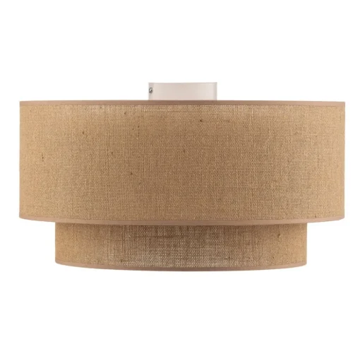 Euluna Boho jute plafondlamp naturel bruin Ø45cm