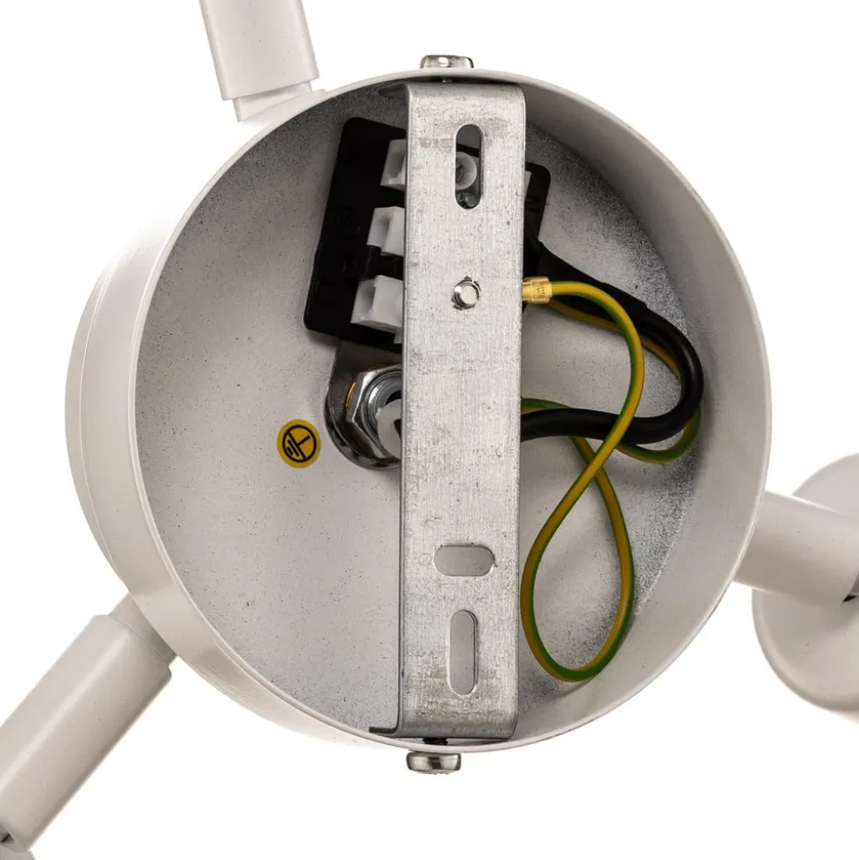 Euluna Trio monocolor plafondlamp grijs Ø60cm