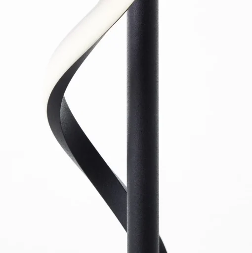Eunice LED tafellamp, hoogte 40 cm, zwart, metaal