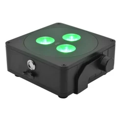 EUROLITE Batterij Flat Light 3 LED Spot 24W IP65