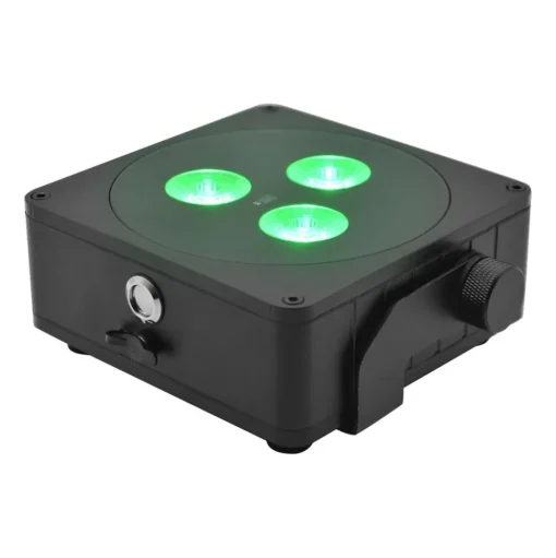 EUROLITE Batterij Flat Light 3 LED Spot 24W IP65