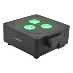 EUROLITE Batterij Flat Light 3 LED Spot 24W IP65