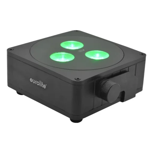 EUROLITE Batterij Flat Light 3 LED Spot 24W IP65