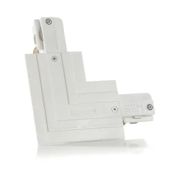 Eutrac L-connector aardedraad Innes, wit