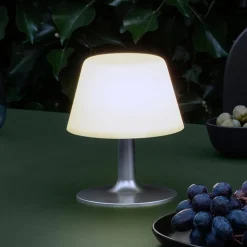 Eva Solo SunLight LED tafellamp op zonne-energie 16cm opaal