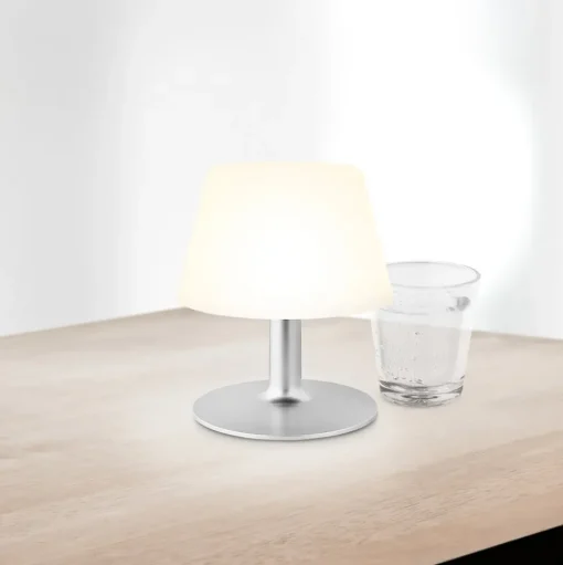 Eva Solo SunLight LED tafellamp op zonne-energie 16cm opaal