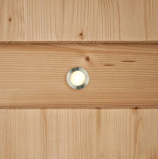 EVN LD3102 inbouwlamp 12V IP68 Ø1,8cm 0,2W 830