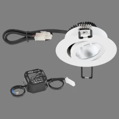 EVN PC20 inbouwlamp rond fasedimmer 3000K wit