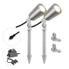 EVN PC6806 LED tuinspot, 12V, 3.000K, 2er-set