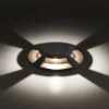 EVN Scopum LED inbouwlamp rond 4-voudig