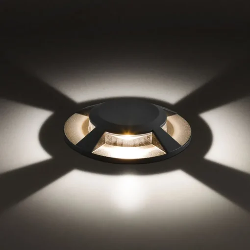 EVN Scopum LED inbouwlamp rond 4-voudig