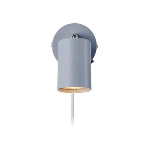 Explore wandspot met kabel en stekker, GU10, blauw