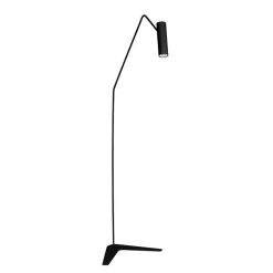 Eye Super vloerlamp met beweegbare kop, zwart
