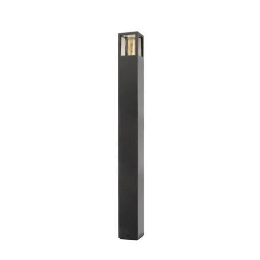 Facado II tuinpadverlichting, hoogte 100 cm, grijs/rook 11 x 11 cm IP65