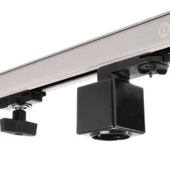 3-fasen railsysteem D Lijncontactdoosadapter, zwart, 1380 W