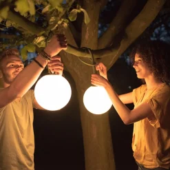 Fatboy Bolleke LED hanglamp met accu, grijs