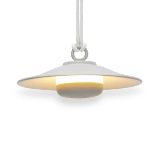 Fatboy Chap-O LED oplaadbare hanglamp, grijs, dimbaar, IP55