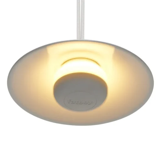 Fatboy Chap-O LED oplaadbare hanglamp, grijs, dimbaar, IP55