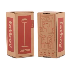 Fatboy LED oplaadbare tafellamp Cheerio, zwart, dimbaar, IP55