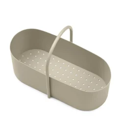 ferm LIVING Grib gereedschapskist, beige, 35 cm breed, ijzer
