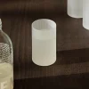 ferm LIVING Verrine Ripple, wit, 140 ml, glas, set van 4