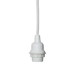 Fitting E27 met Ute kabel, 5 m, wit