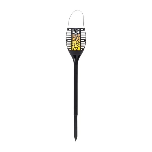 Flame LED lamp op zonne-energie, drie gebruiksmogelijkheden, 42 cm