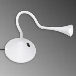 Flexibele LED tafellamp Viper in wit
