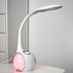 Flexibele LED-tafellamp Paula, wit
