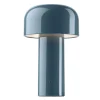 FLOS Bellhop oplaadbare LED tafellamp, grijsblauw