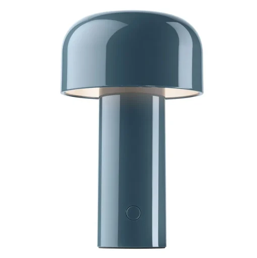 FLOS Bellhop oplaadbare LED tafellamp, grijsblauw
