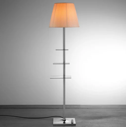 FLOS Bibliotheque Nationale vloerlamp PVC stof