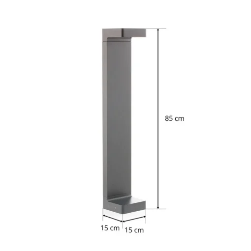FLOS Casting C150 LED tuinpadverlichting, 85 cm 3.000 K