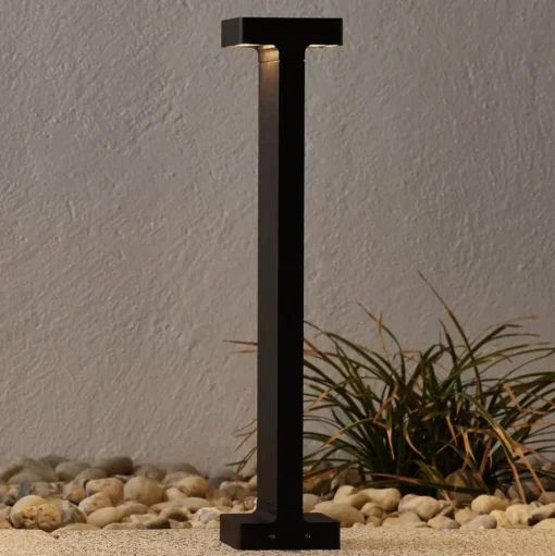 FLOS Casting T 100 - LED sokkellamp 50 cm bruin