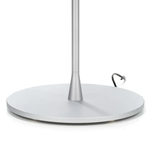 FLOS Glo-Ball Floor 2 vloerlamp, mat zilver