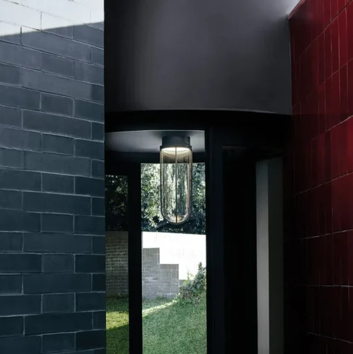 FLOS In Vitro Ceiling, 2700K, donkerbruin
