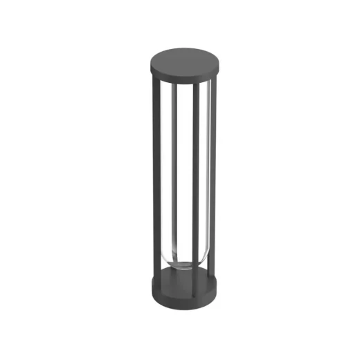 FLOS In Vitro Meerpaal 2, 2.700 K, 60 cm, antraciet