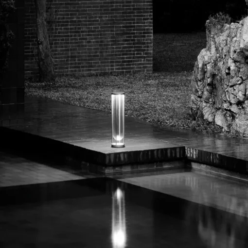 FLOS In Vitro Meerpaal 3, 2.700 K 90 cm antraciet