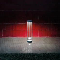 FLOS In Vitro Meerpaal 3, 2.700 K 90 cm antraciet