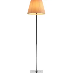 FLOS KTribe F2 vloerlamp met stoffen kap, beige