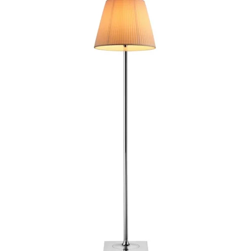 FLOS KTribe F2 vloerlamp met stoffen kap, beige