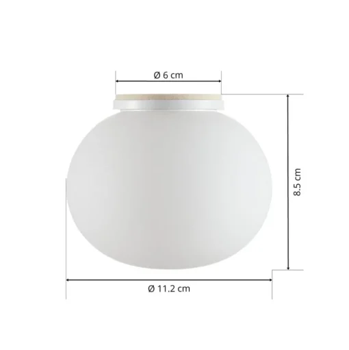 FLOS Mini Glo-Ball C/W - plafondlamp