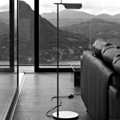 FLOS Tab LED vloerlamp, zwart