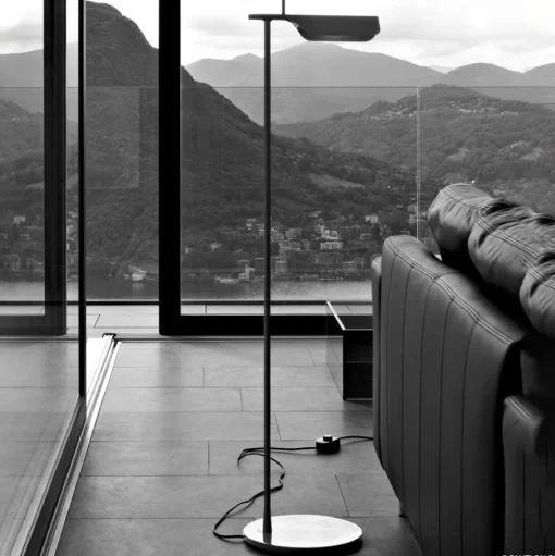 FLOS Tab LED vloerlamp, zwart