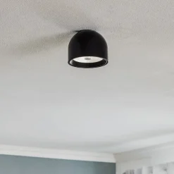 FLOS Wan plafondlamp in zwart
