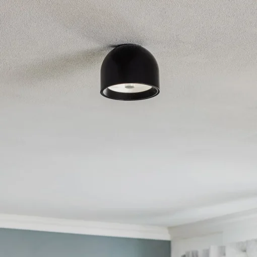 FLOS Wan plafondlamp in zwart