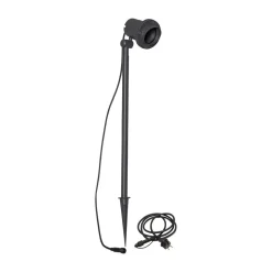 Focus prikspot in zwart, hoogte 67 cm