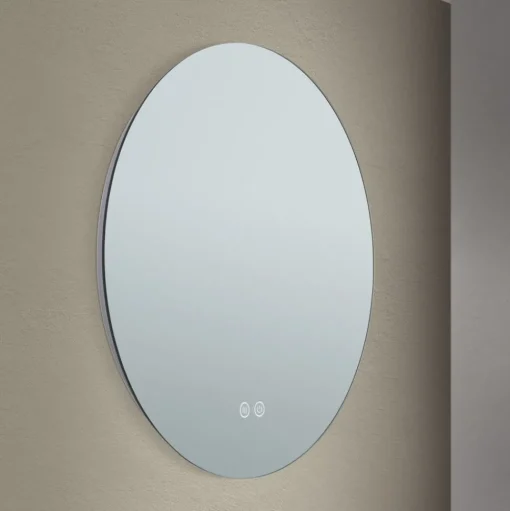 Focus-LED-spiegel, Ø 45 cm, CCT, anticondens, touchdimmer